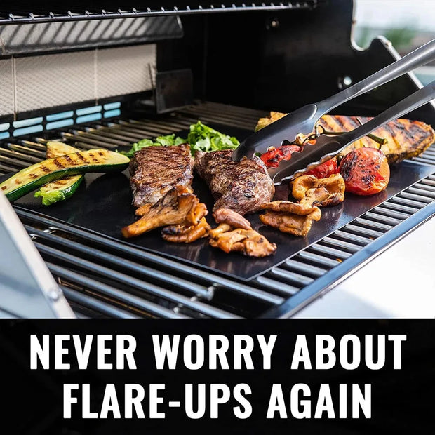 5Pcs de tapis de barbecue résistant à la chaleur